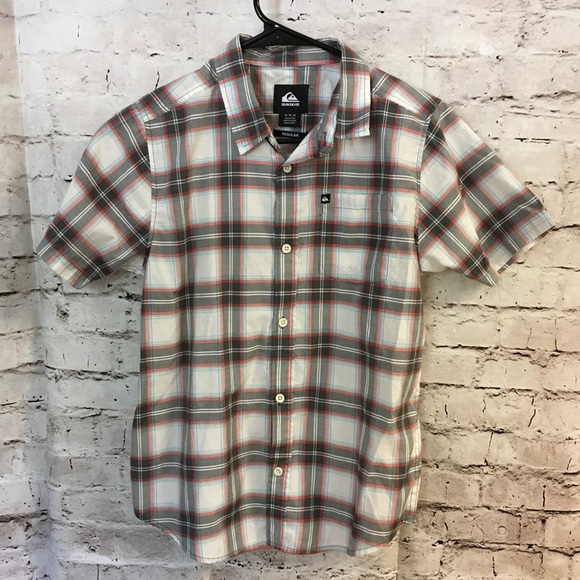 Boys button down quiksilver shirt - Picture 1 of 3